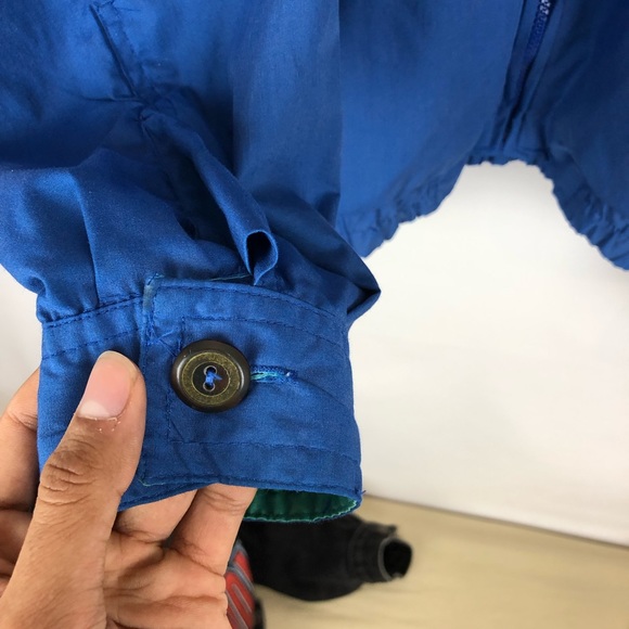 Vintage Style Windbreaker Jacket Full Zip - Picture 8 of 8